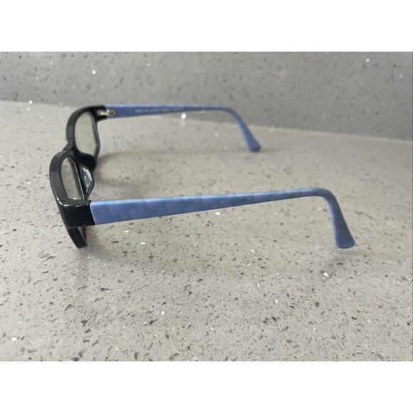 Envy EE Eyewear Black & Blue JACKIE Eyeglasses Frames ONLY 55-16-140 Full rim main image 11